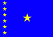 vlag van de Democratische Republiek Congo