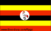 vlag van Oeganda