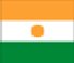 vlag van Niger, West Afrika