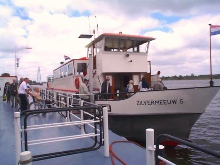 Inscheping op de Zilvermeeuw