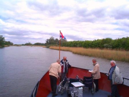 Hier kregen we de wind van voren!