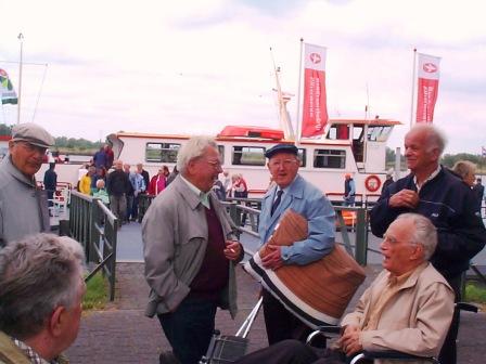 De lange tocht door de Biesbosch had ons wel een beetje hongerig gemaakt!