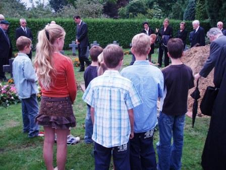De kinderen zijn er stil van geworden..