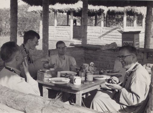 Met Wim Kragting (+) en Joop Geerdes(+) en?...