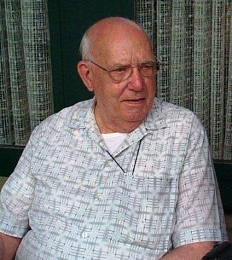 Laatste foto van Carel Swennen, genomen in Heythuysen op de Jubilarissendag 29 juni 2005