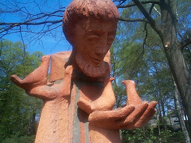 Franciscus dierenvriend. Tuin Dongen