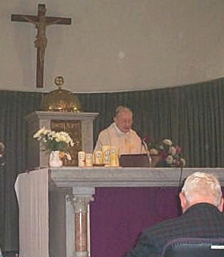 Harrie Franssen aan het Evangelie