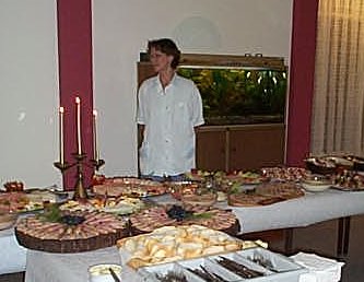 het feestdiner was uitstekend!