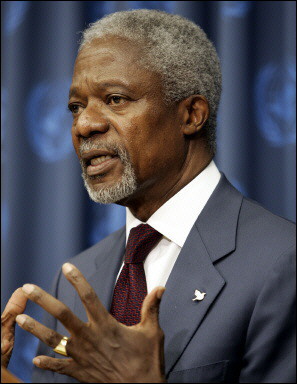 Koffo Annan AFP