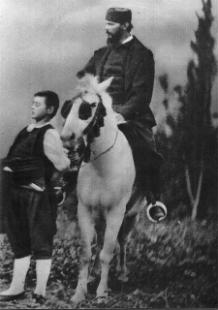 Lavigerie te paard door het Libanese hoogland.
