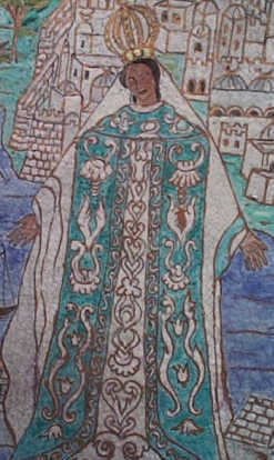 mosaique ND d'Afrique Cimetiere de Montrouge Paris