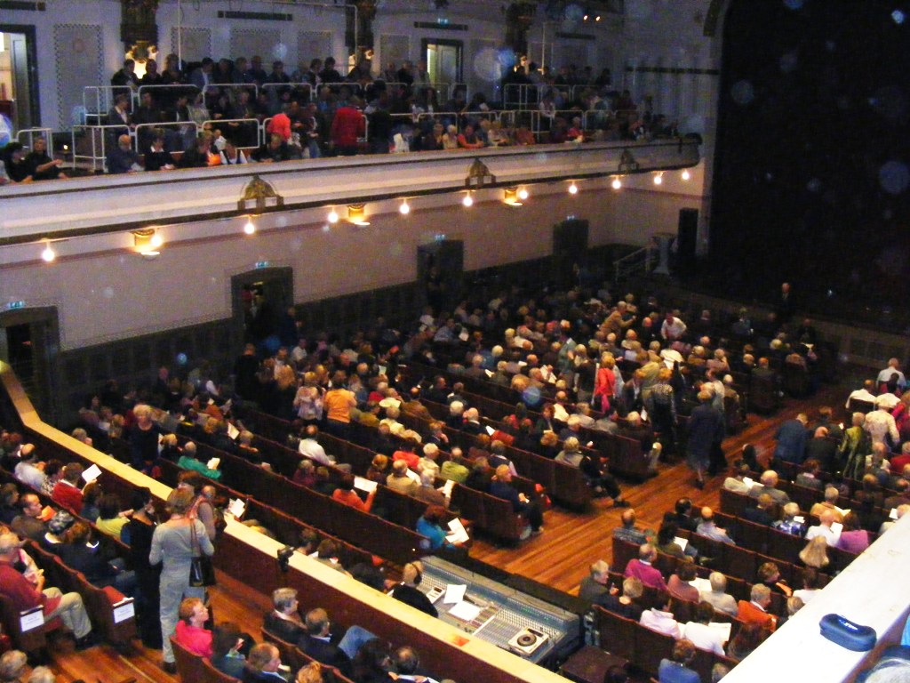 Meer dan 1500 mensen in de zaal!