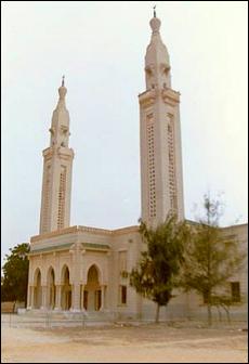 De Saudi-Moskee van Nouakchott.