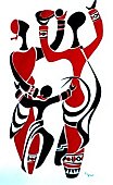 Peinture de Sr Gyslaine Dub Smnda