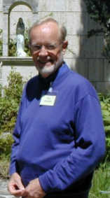 Piet Kramer m.afr. in Rome voor het Kapittel der Witte Paters, mei 2004