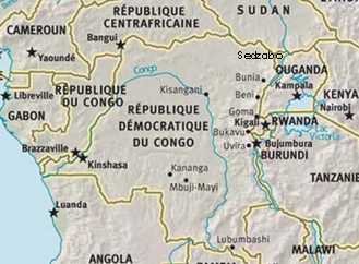 Sedzabo, helemaal in N-O Congo