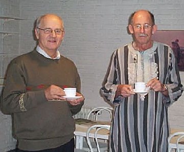 Sjef Kuppens en Johan Miltenburg