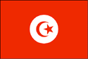de vlag van Tunesië