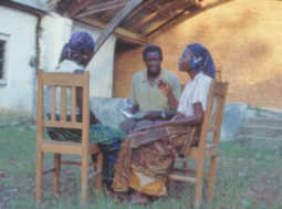 luisteren en er zijn, Rwanda